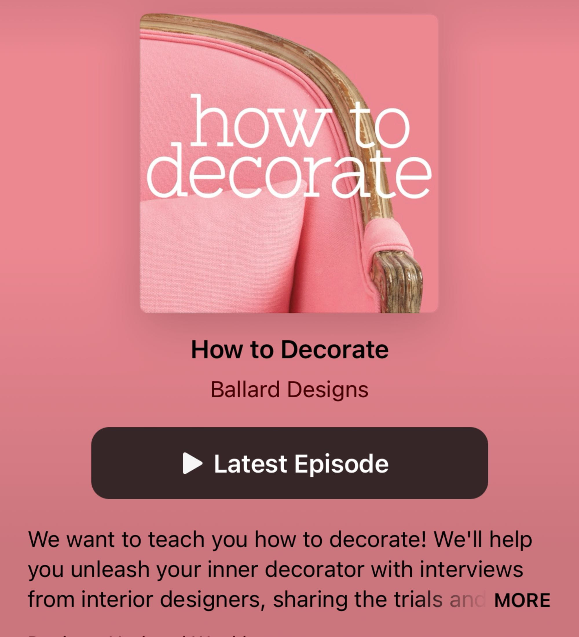 how to decorate